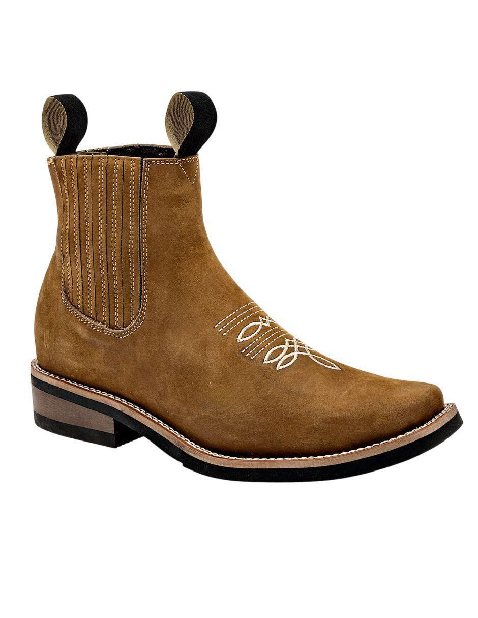 Botín de piel para hombre Botín de piel para hombre