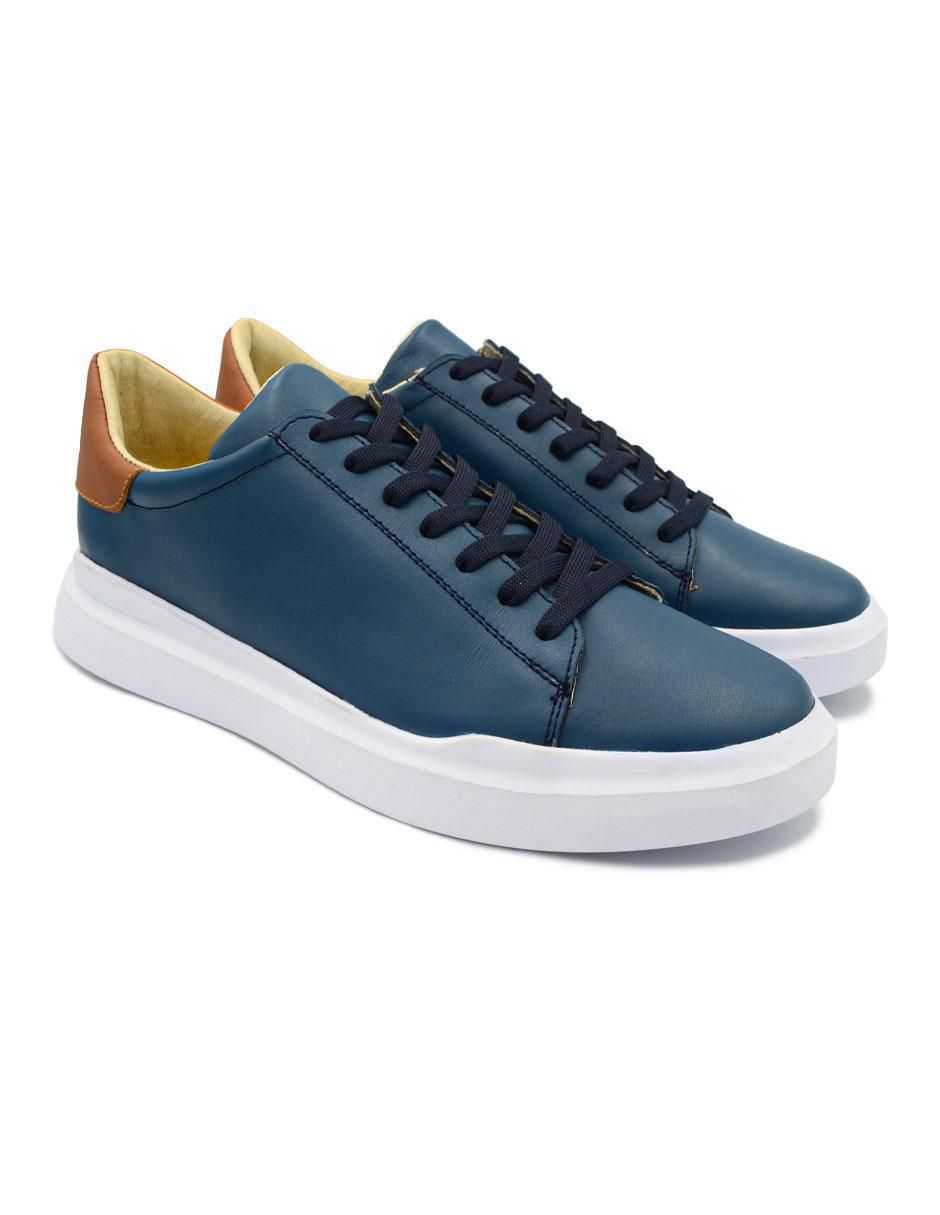 Tenis de piel para hombre 4