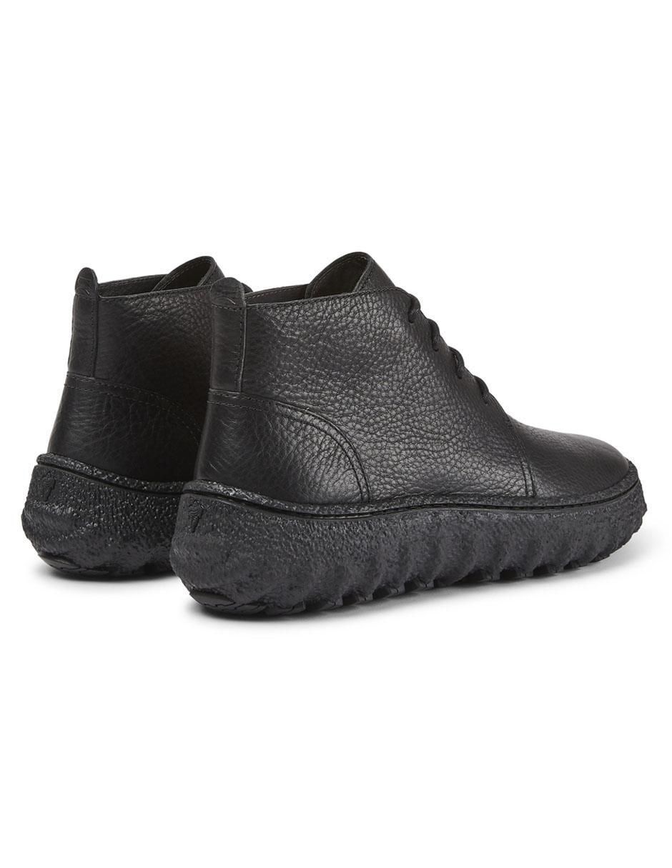 Botín Ground de piel para hombre 4