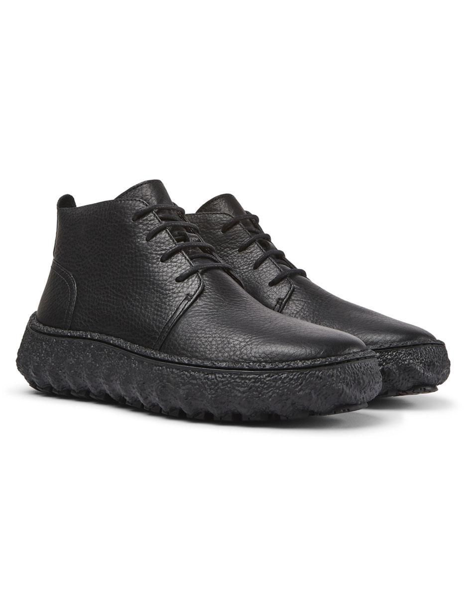 Botín Ground de piel para hombre 5