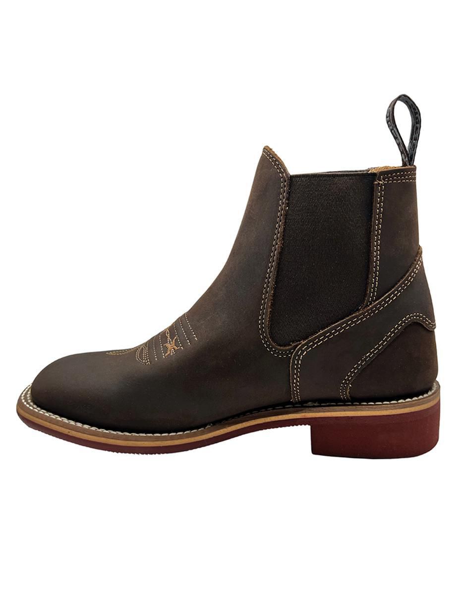Botín de piel para hombre 2