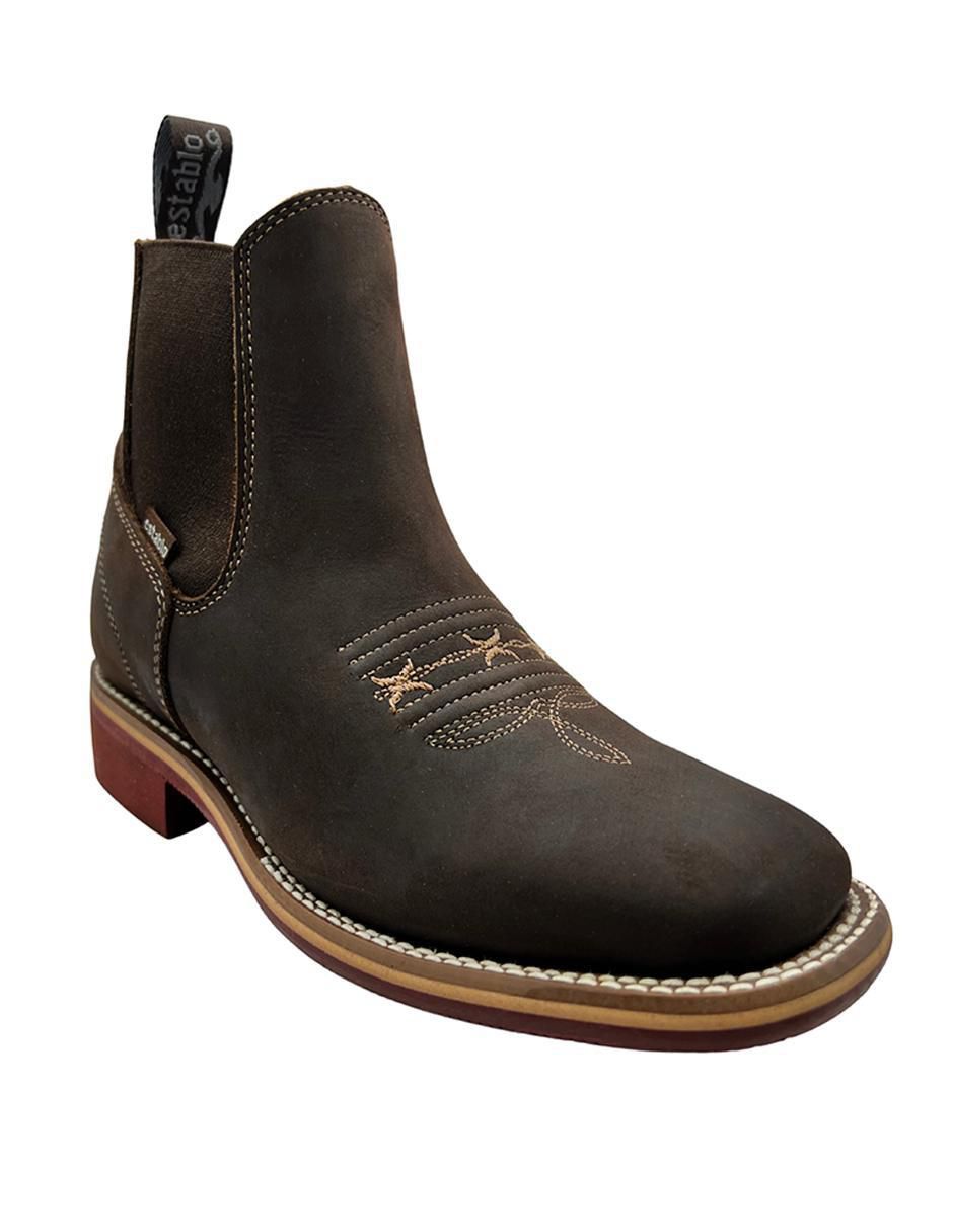 Botín de piel para hombre 3