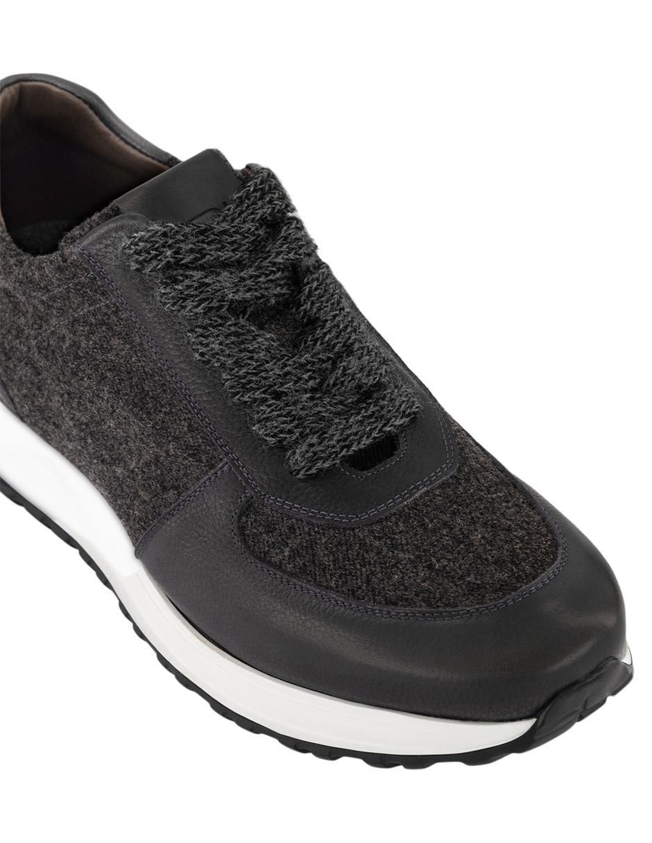 Tenis de piel para hombre 4