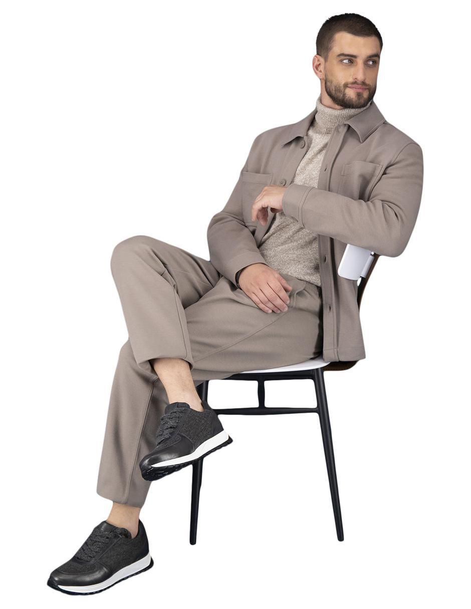 Tenis de piel para hombre 6