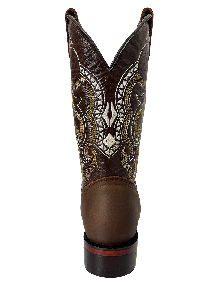 Bota de piel para hombre