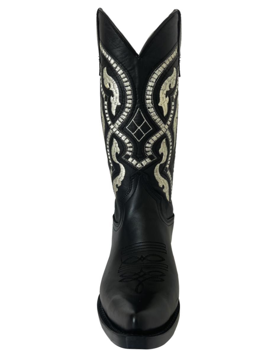 Bota vaquero de piel para hombre 7