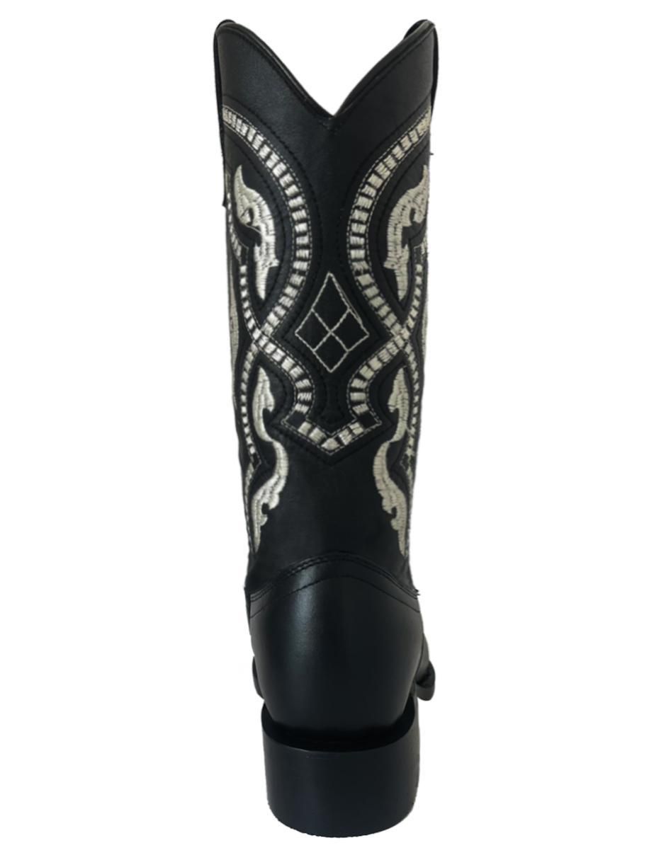 Bota vaquero de piel para hombre 9