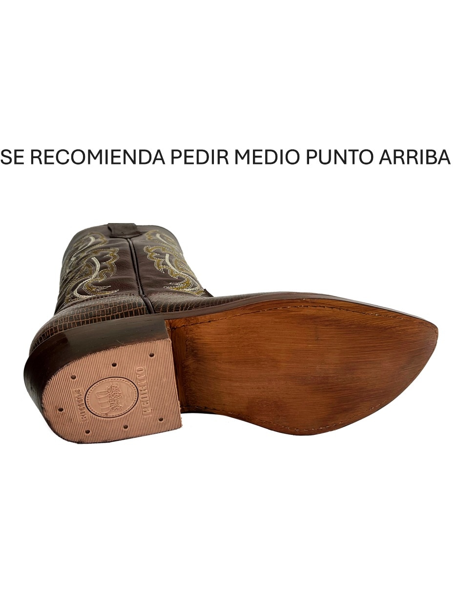 Bota Bdp Botas De Pedro Vaquero de piel para hombre
