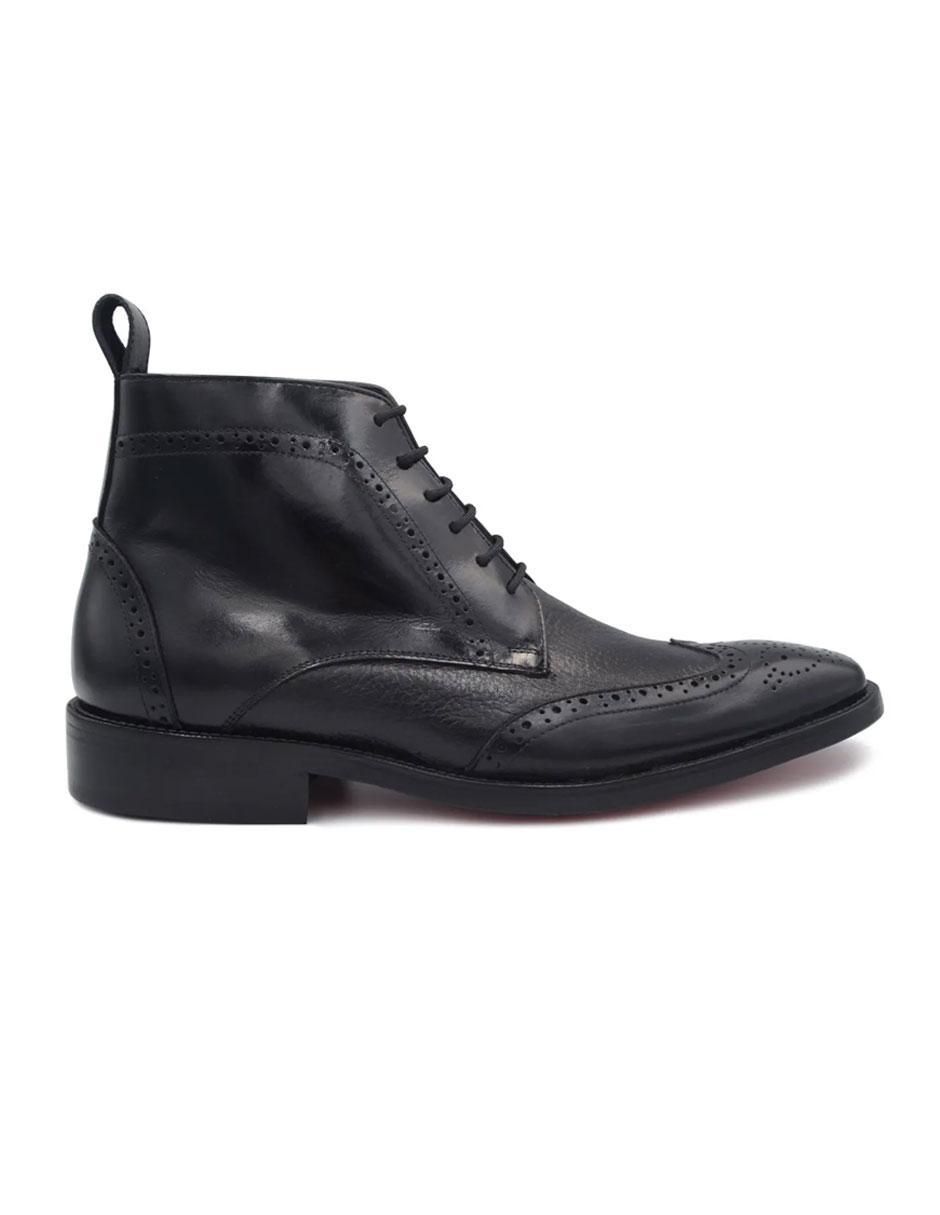 Botín de piel para hombre