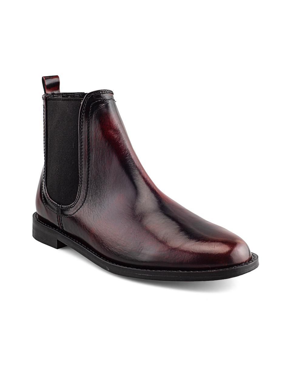 Botín de piel para hombre Botín de piel para hombre