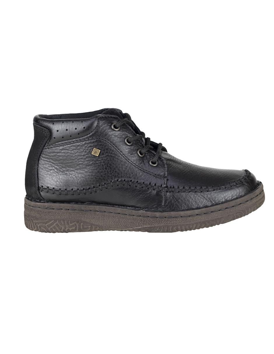 Bota lobo solo de piel para hombre