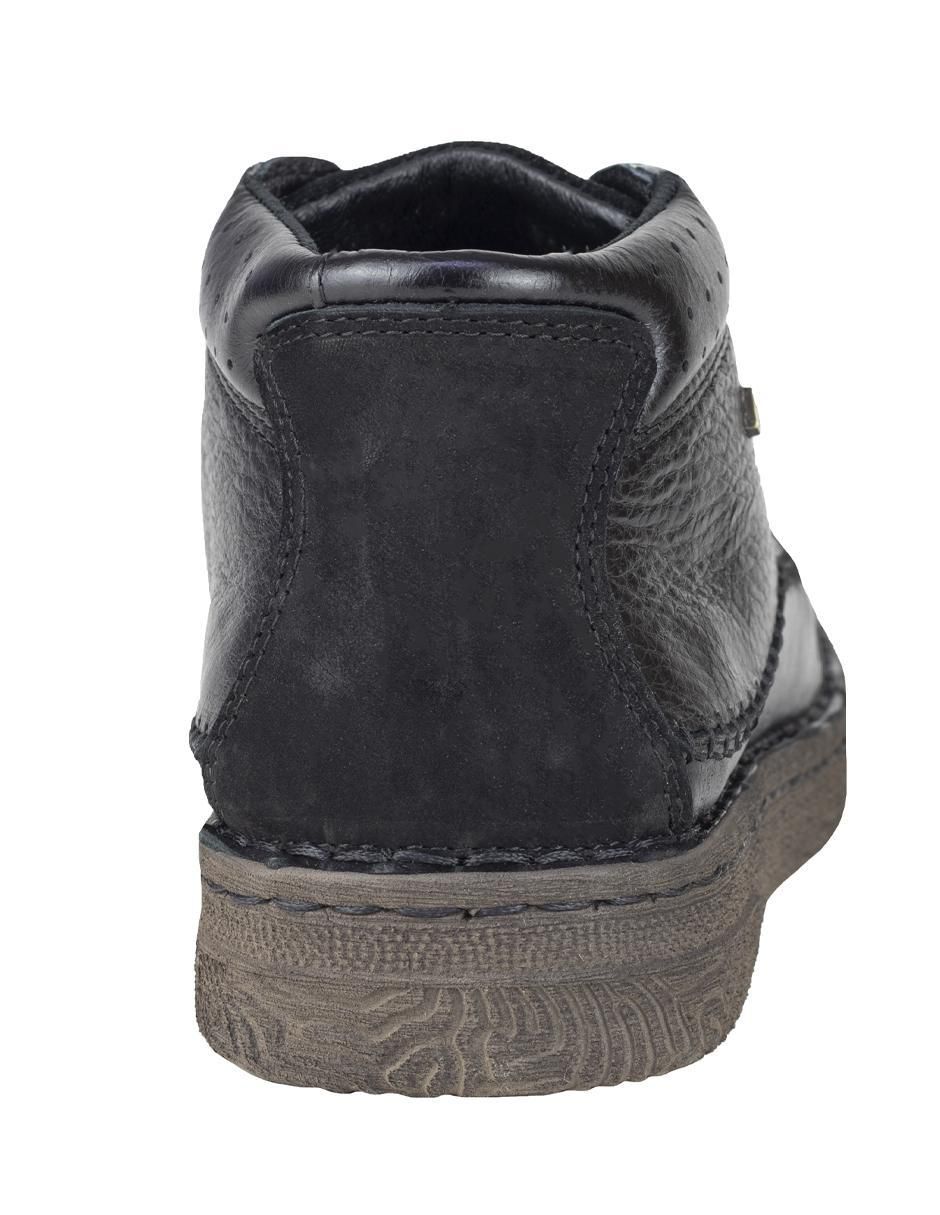 Bota lobo solo de piel para hombre