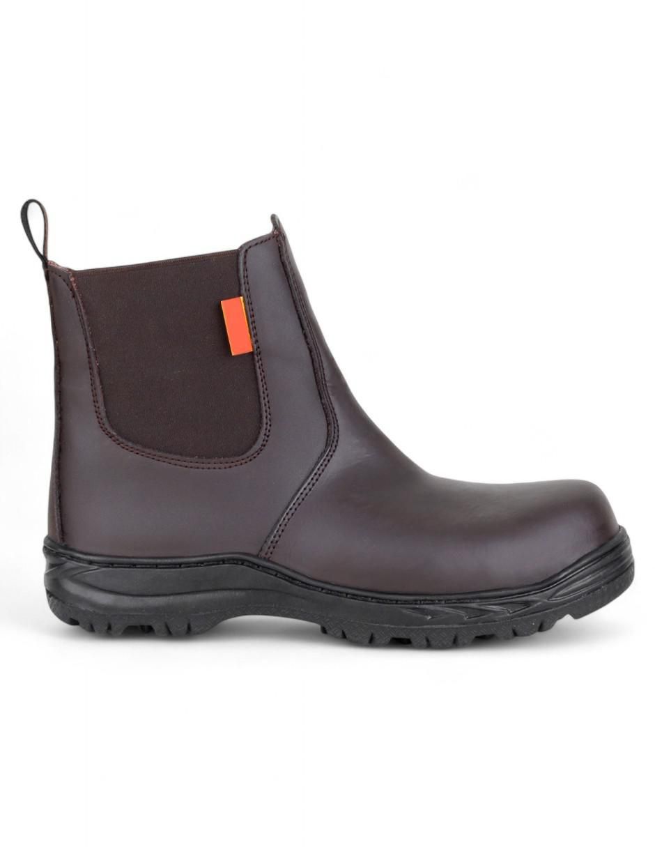 Bota industrial Rbmove de cuero y tela