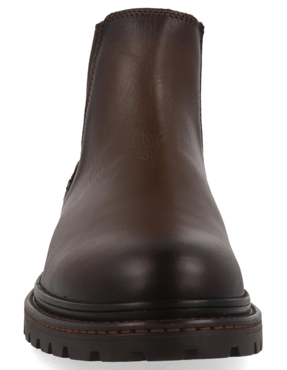 Botín de piel para hombre