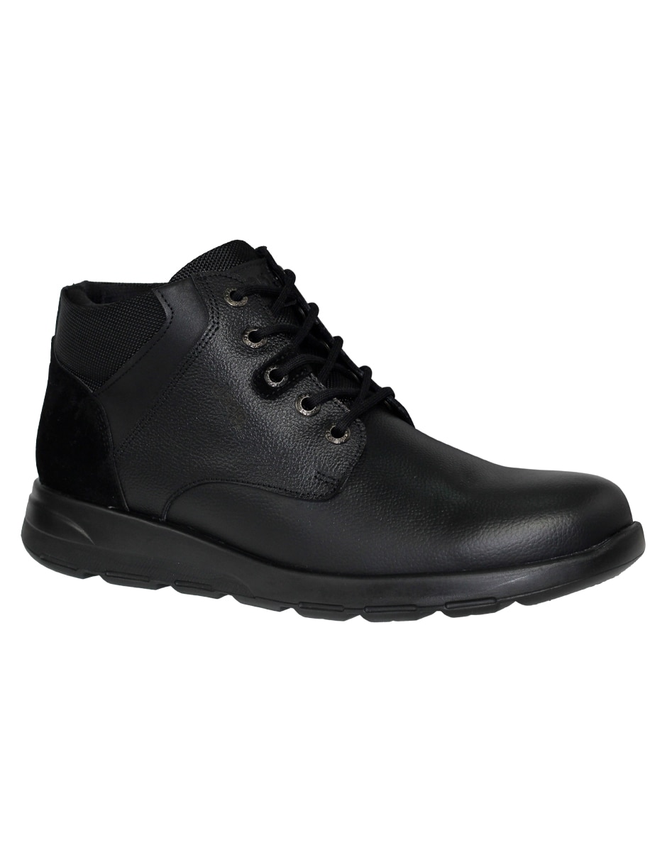Botín de piel para hombre