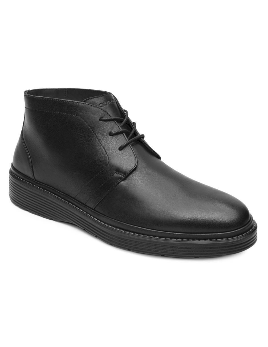 Botín de piel para hombre Botín de piel para hombre