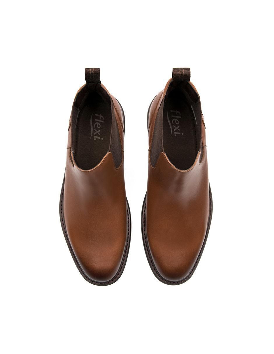 Bota de piel para hombre
