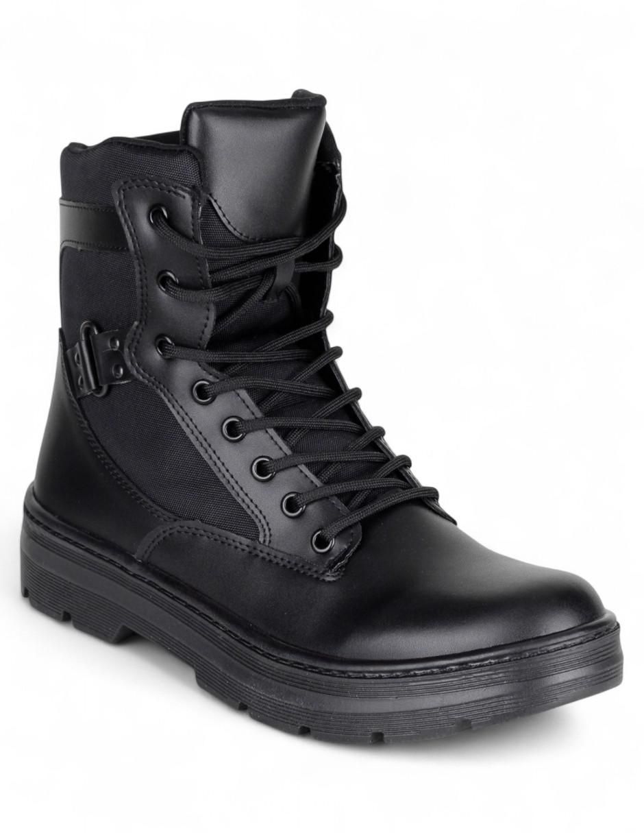 Bota de piel para hombre