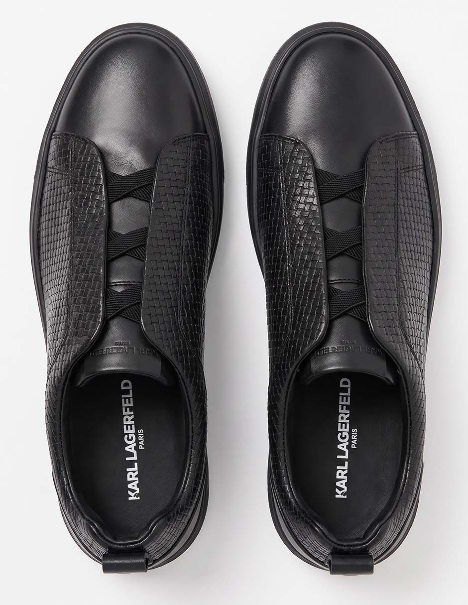Tenis de piel para hombre 4