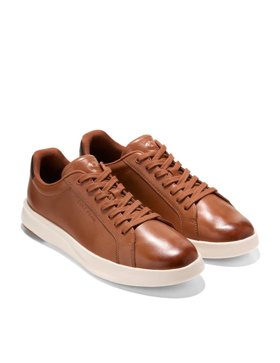 Tenis de piel para hombre