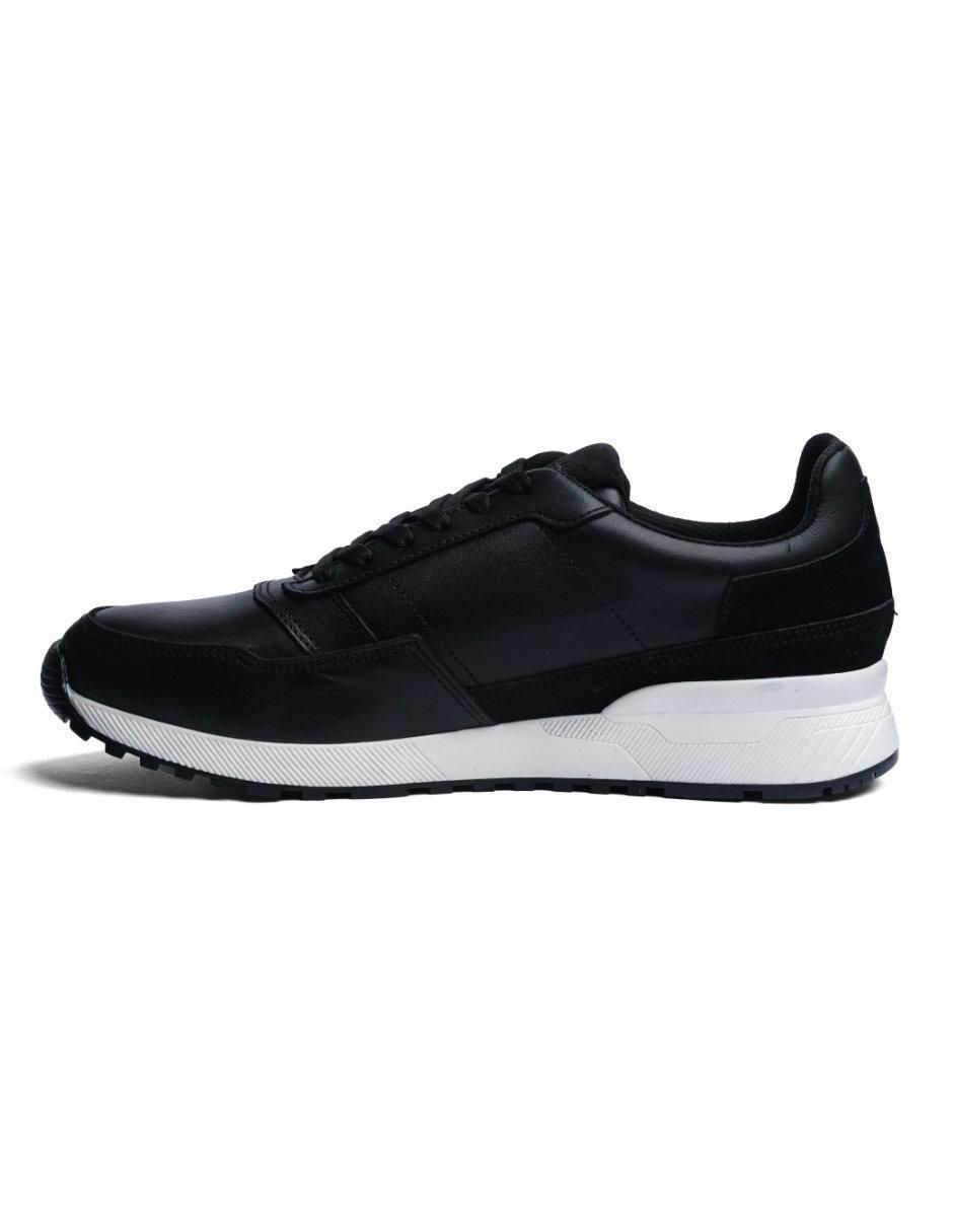 Tenis de piel para hombre