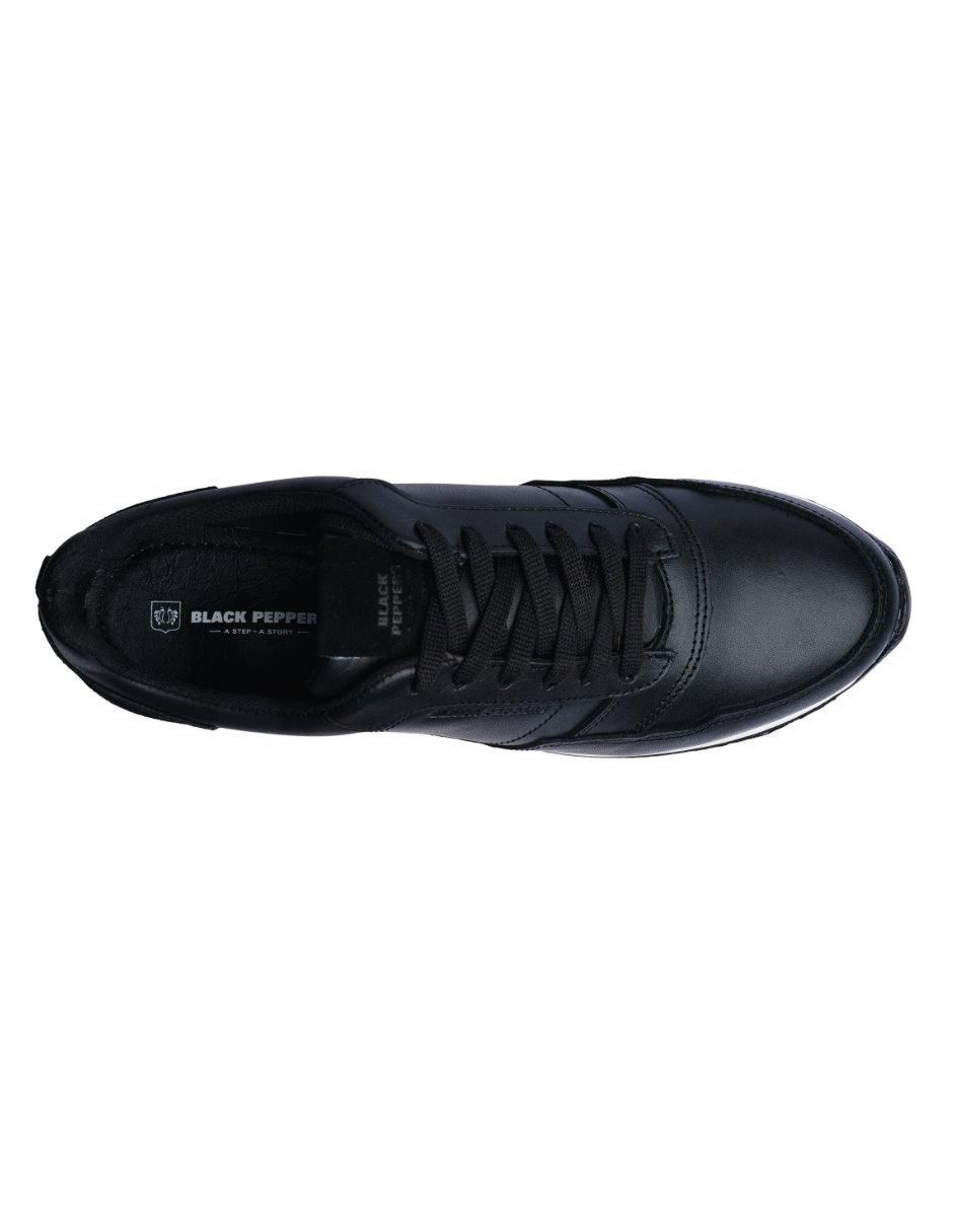 Tenis de piel para hombre