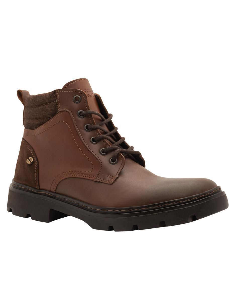 Botín de piel para hombre Botín de piel para hombre