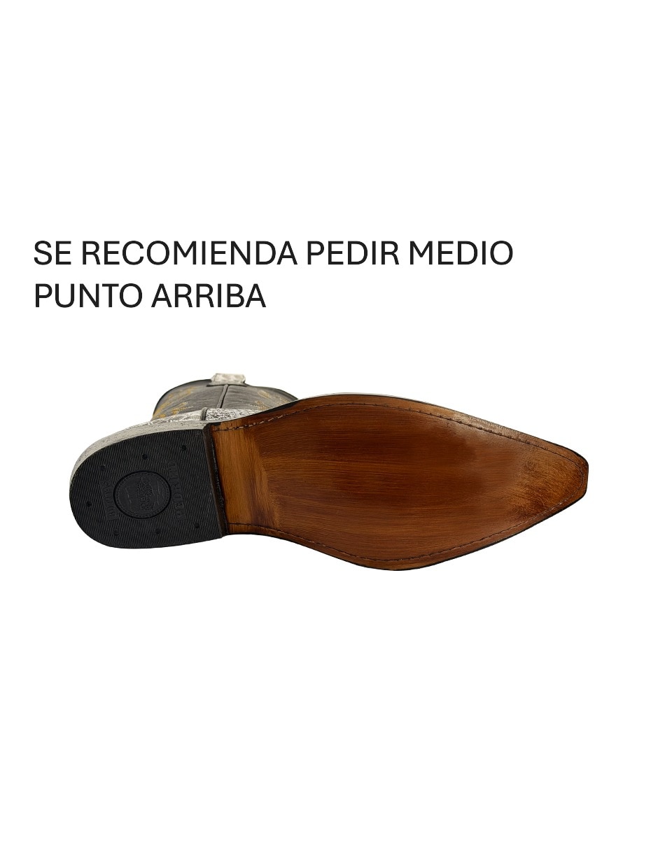 Bota de piel para hombre 13