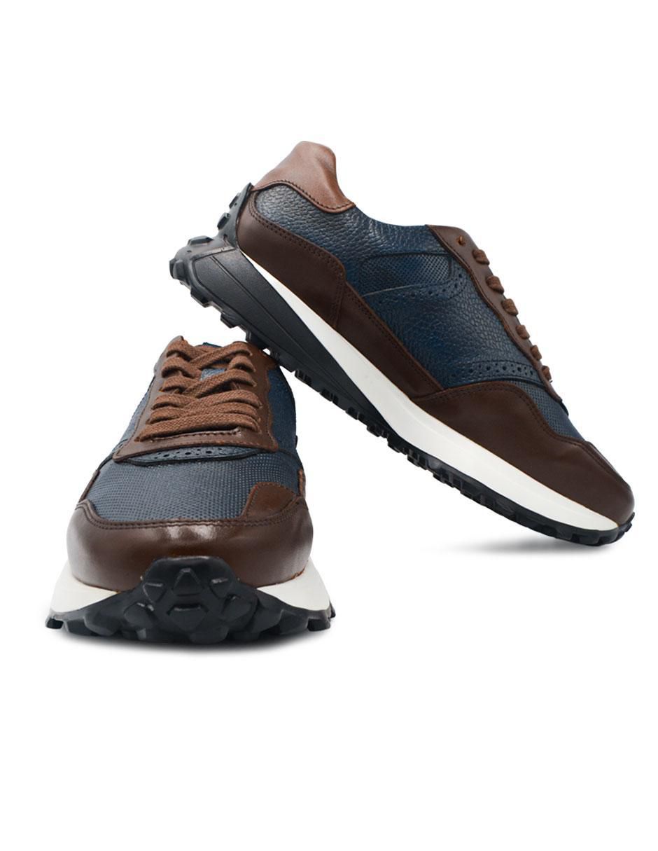 Tenis de piel para hombre 4