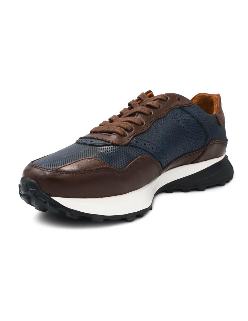 Tenis de piel para hombre 7