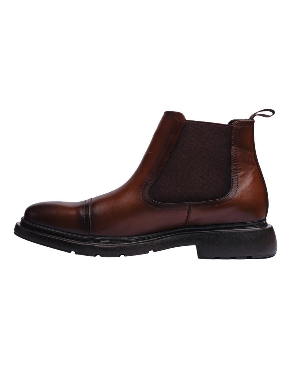 Botín de piel para hombre