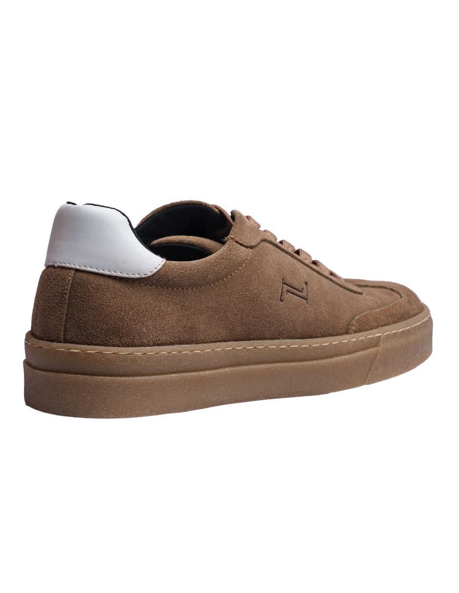 Tenis de piel para hombre