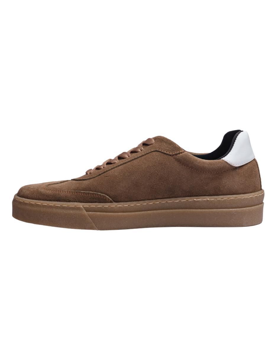 Tenis de piel para hombre