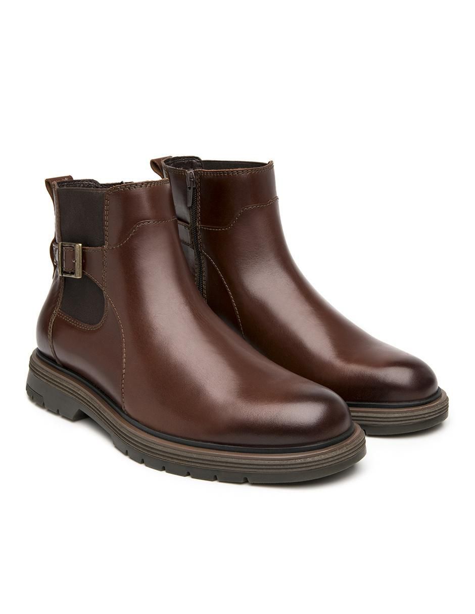 Botín Flexi de piel para hombre