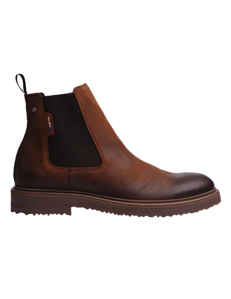 Botín de piel para hombre 6