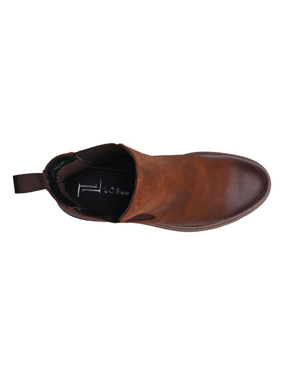 Botín de piel para hombre 9