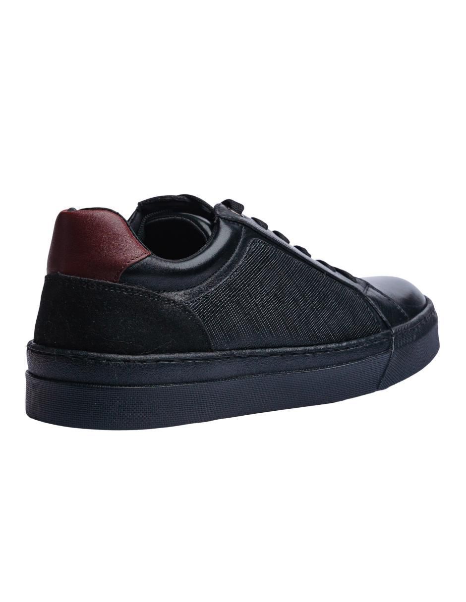 Tenis de piel para hombre