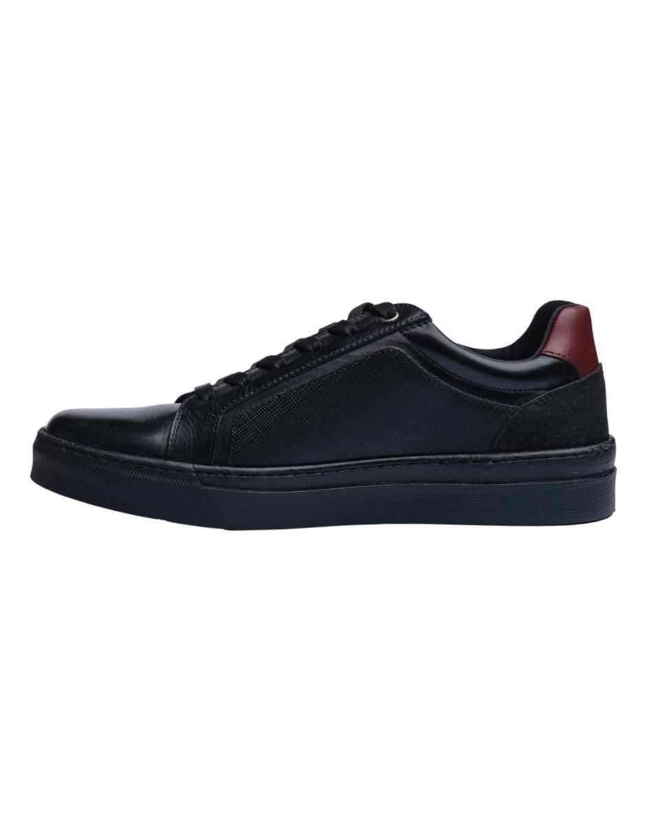 Tenis de piel para hombre