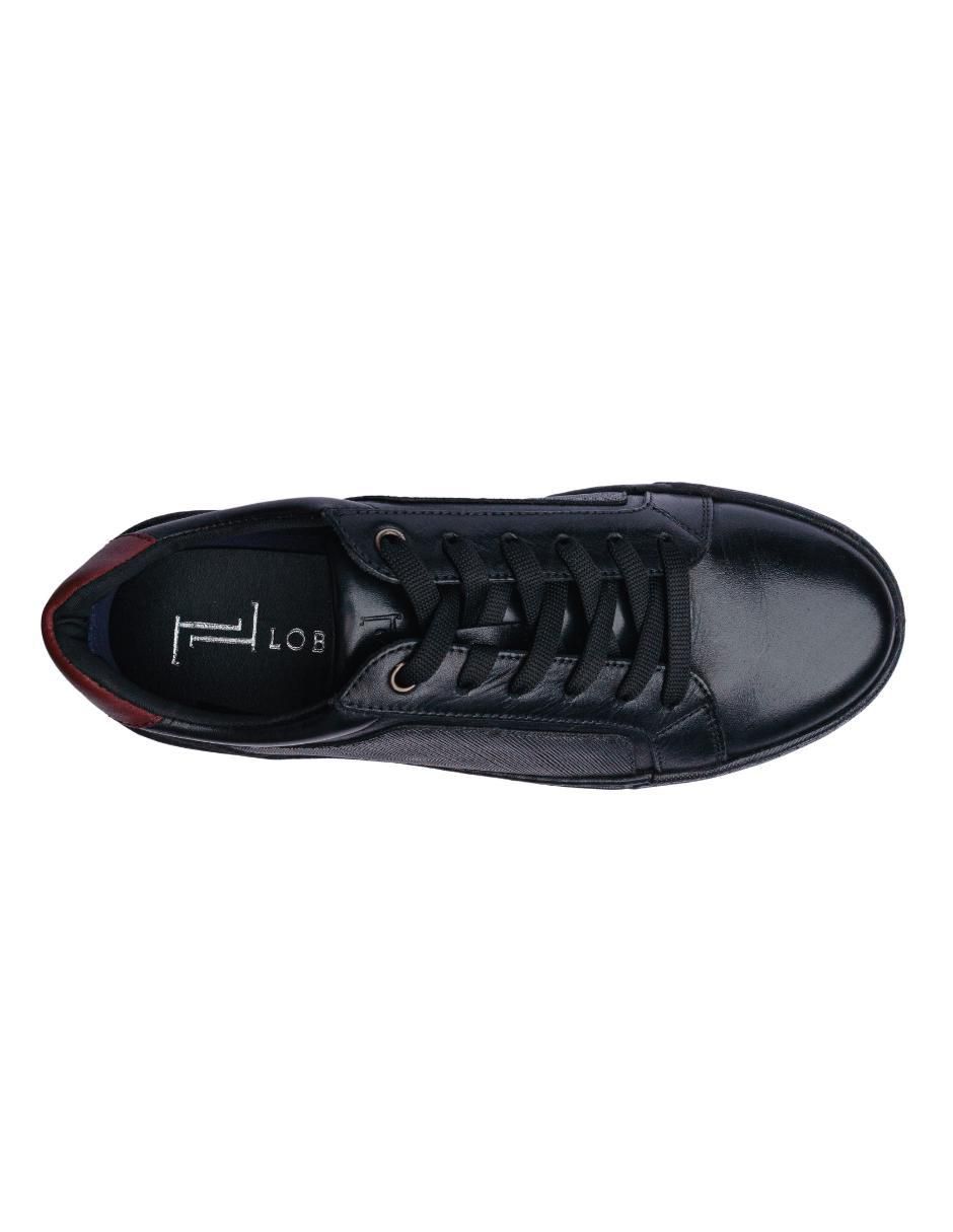 Tenis de piel para hombre