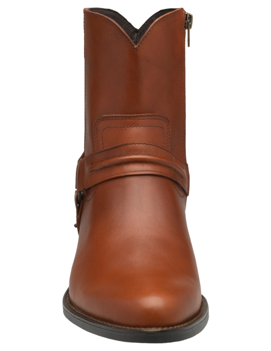 Bota de piel para hombre