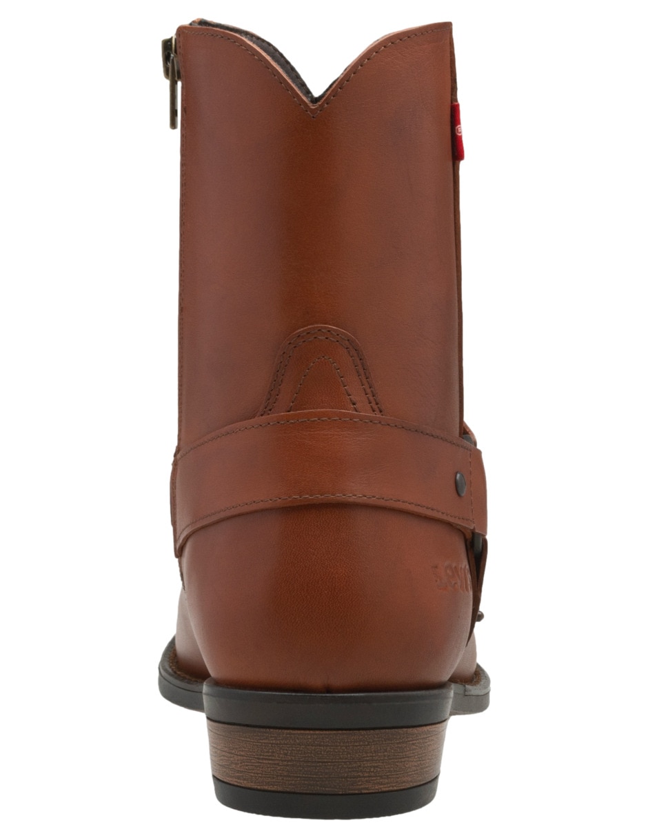 Bota de piel para hombre