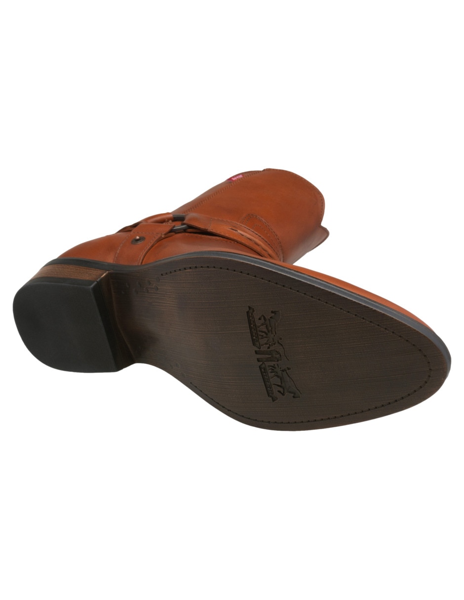 Bota de piel para hombre