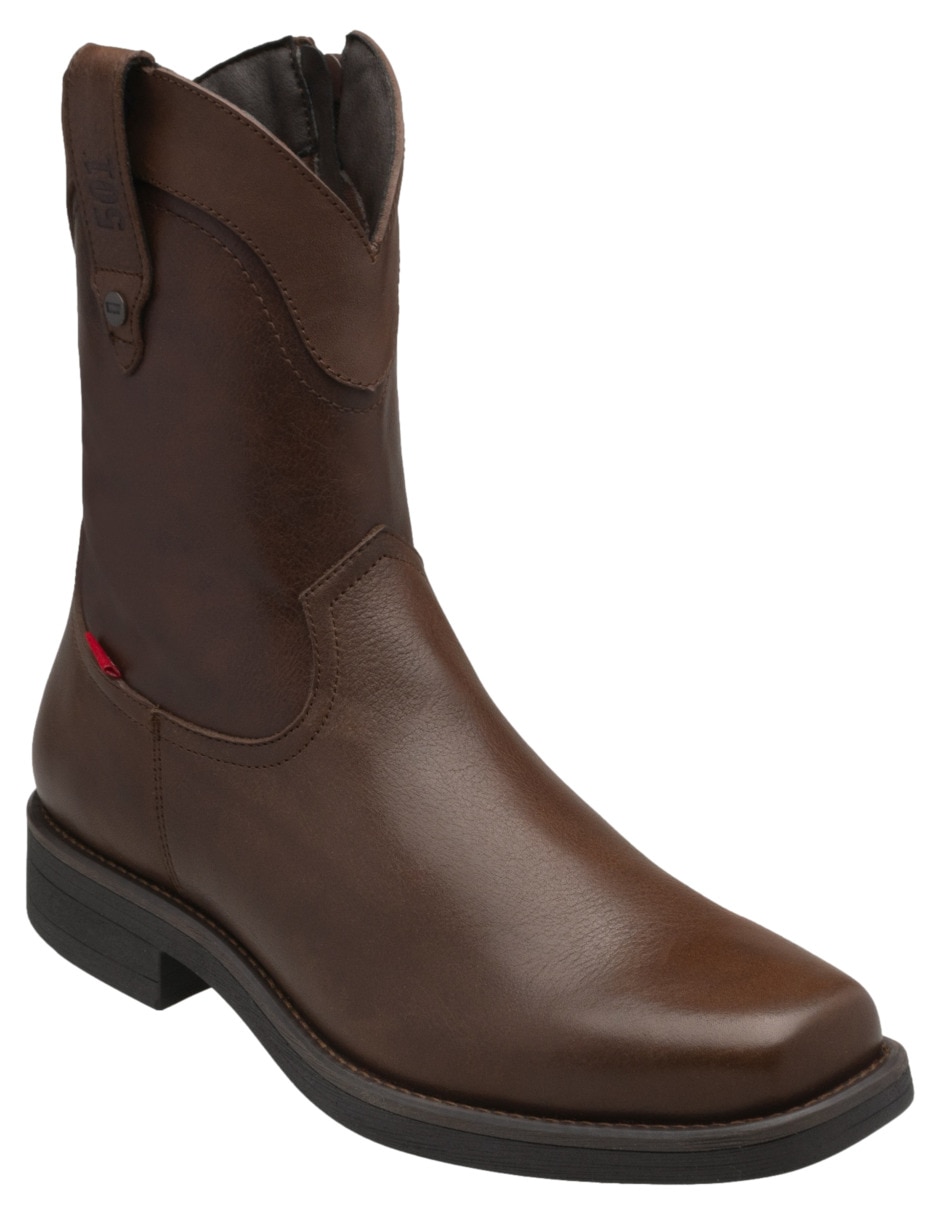 Bota de piel para hombre