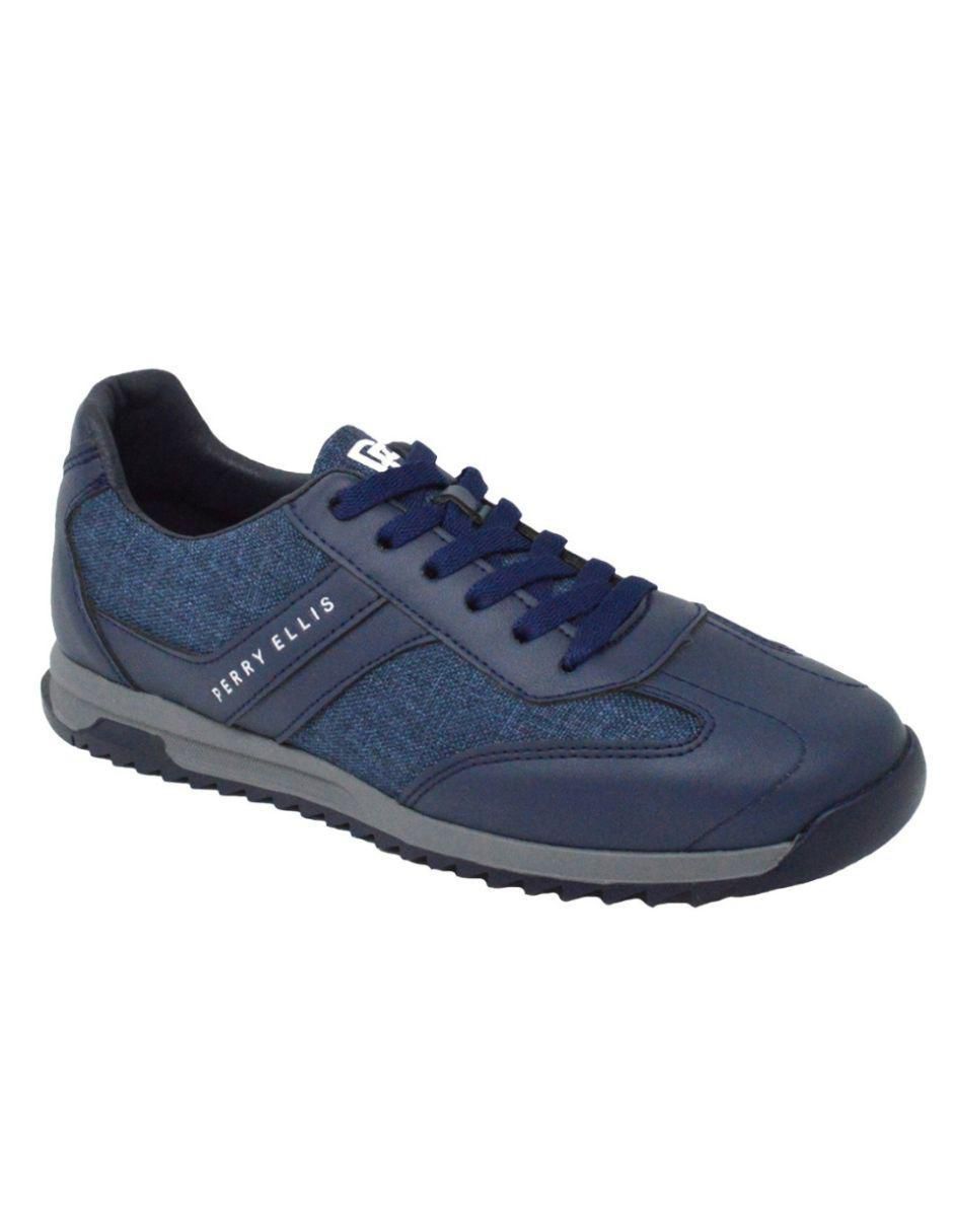 Tenis Casual Azul Marino para hombre