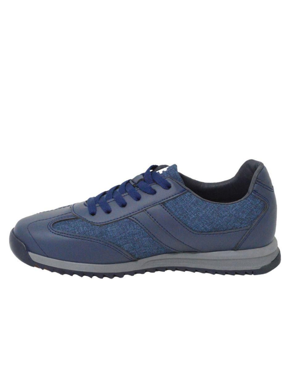 Tenis Casual Azul Marino para hombre 8