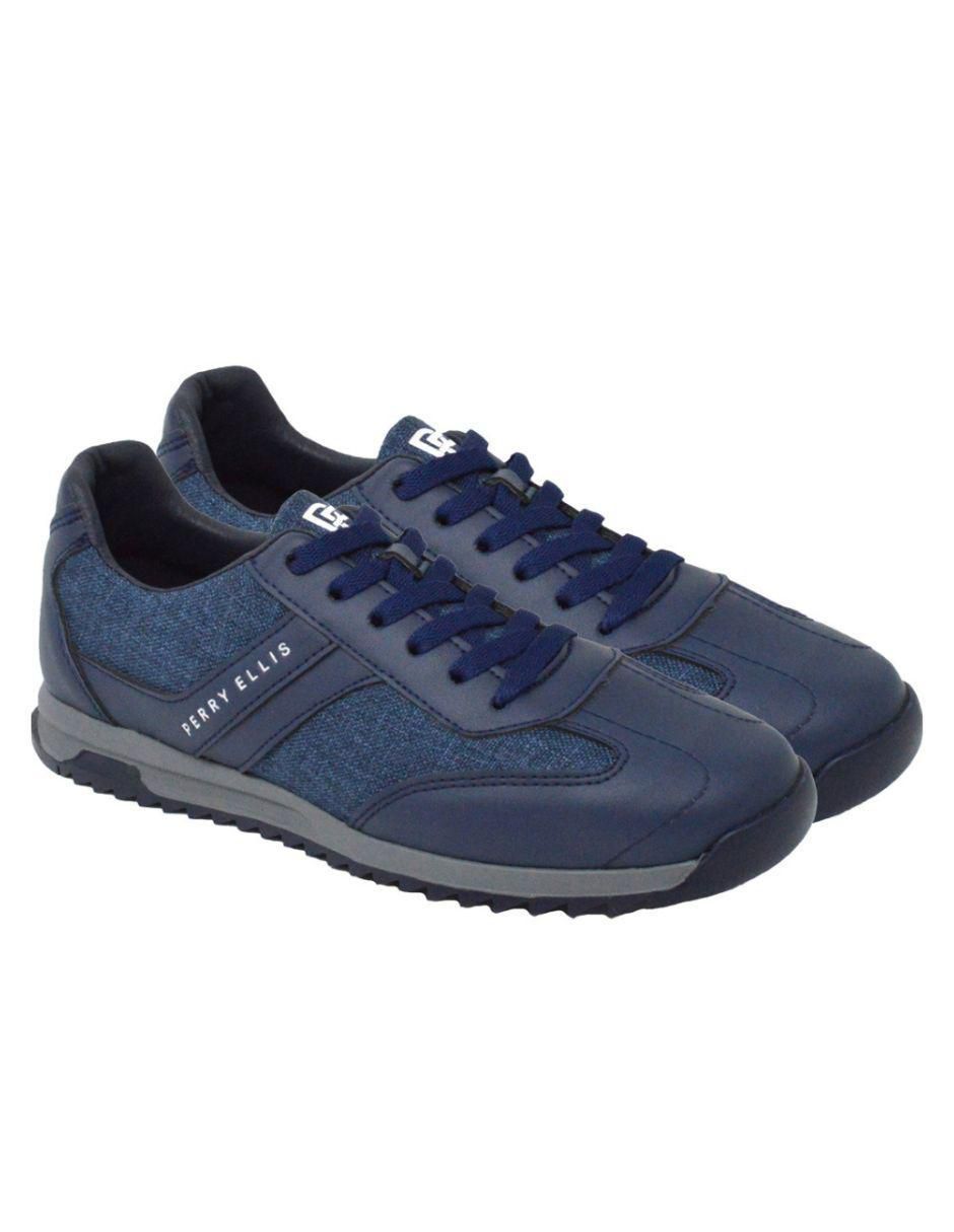 Tenis Casual Azul Marino para hombre