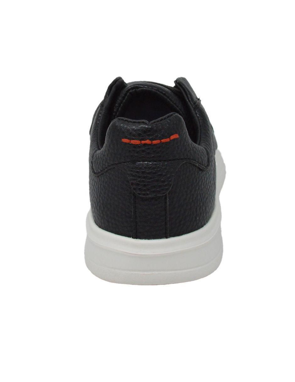 Tenis Casual Slip-On Negro para hombre 5
