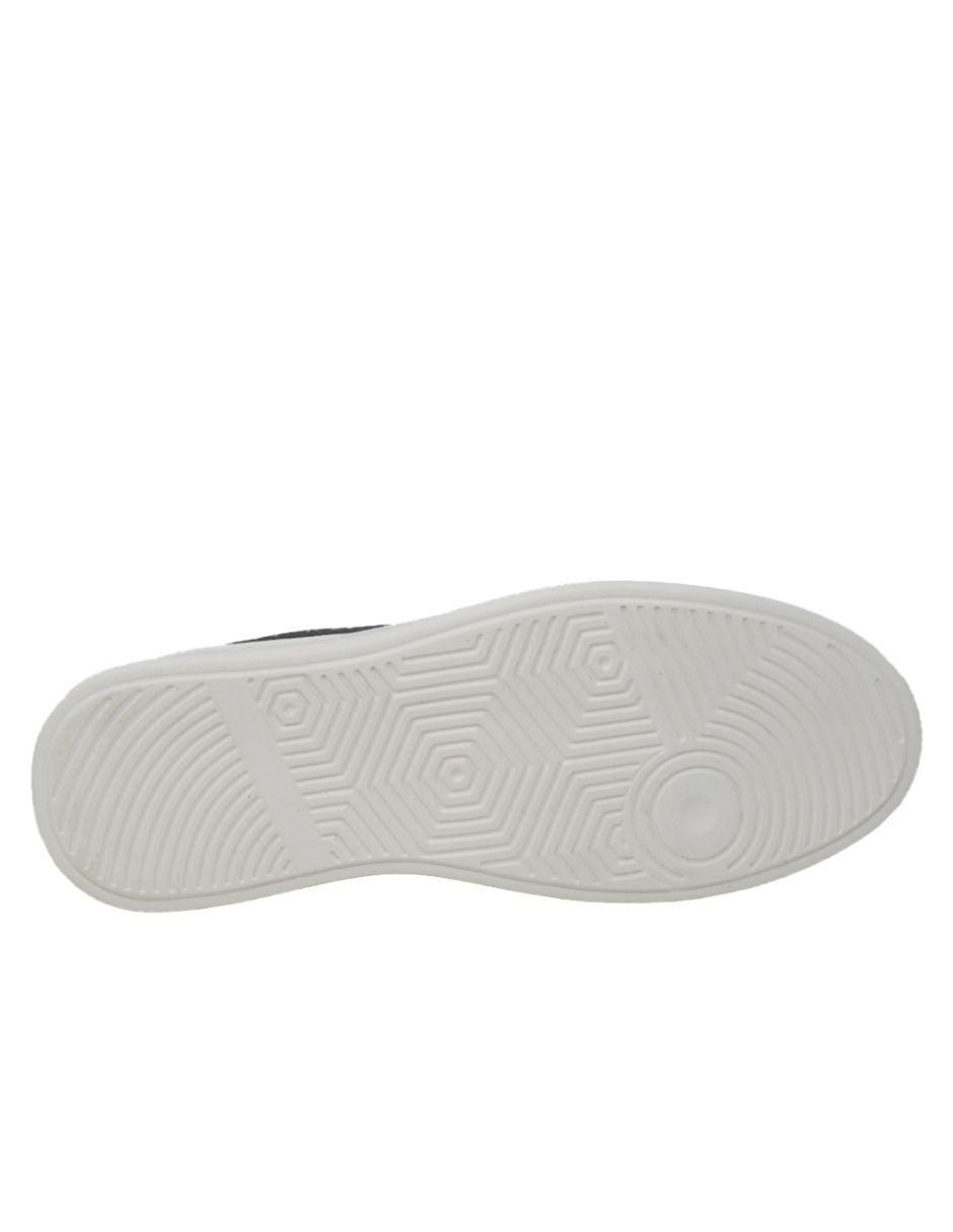 Tenis Casual Slip-On Negro para hombre 7
