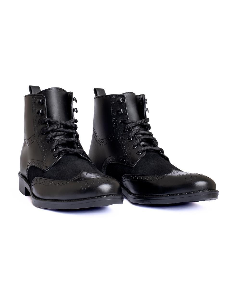 Botín de piel para hombre 4