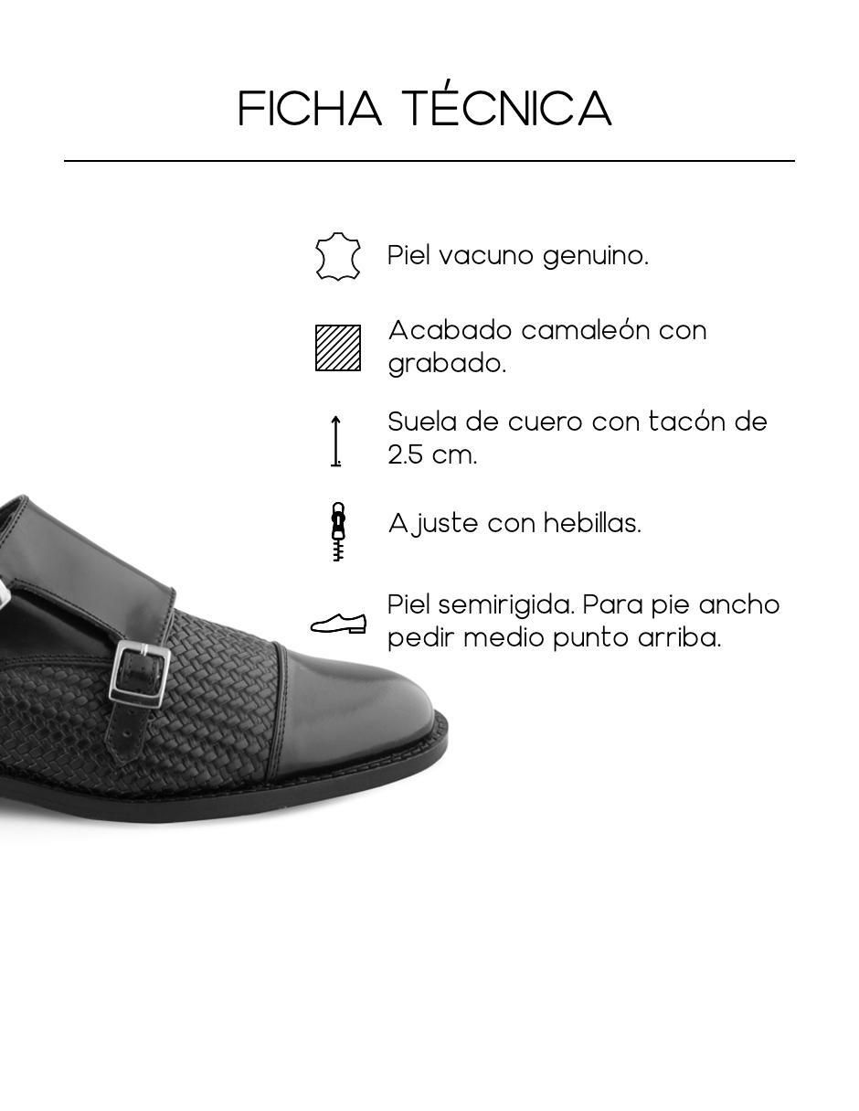 Zapato monk Dasalo para hombre